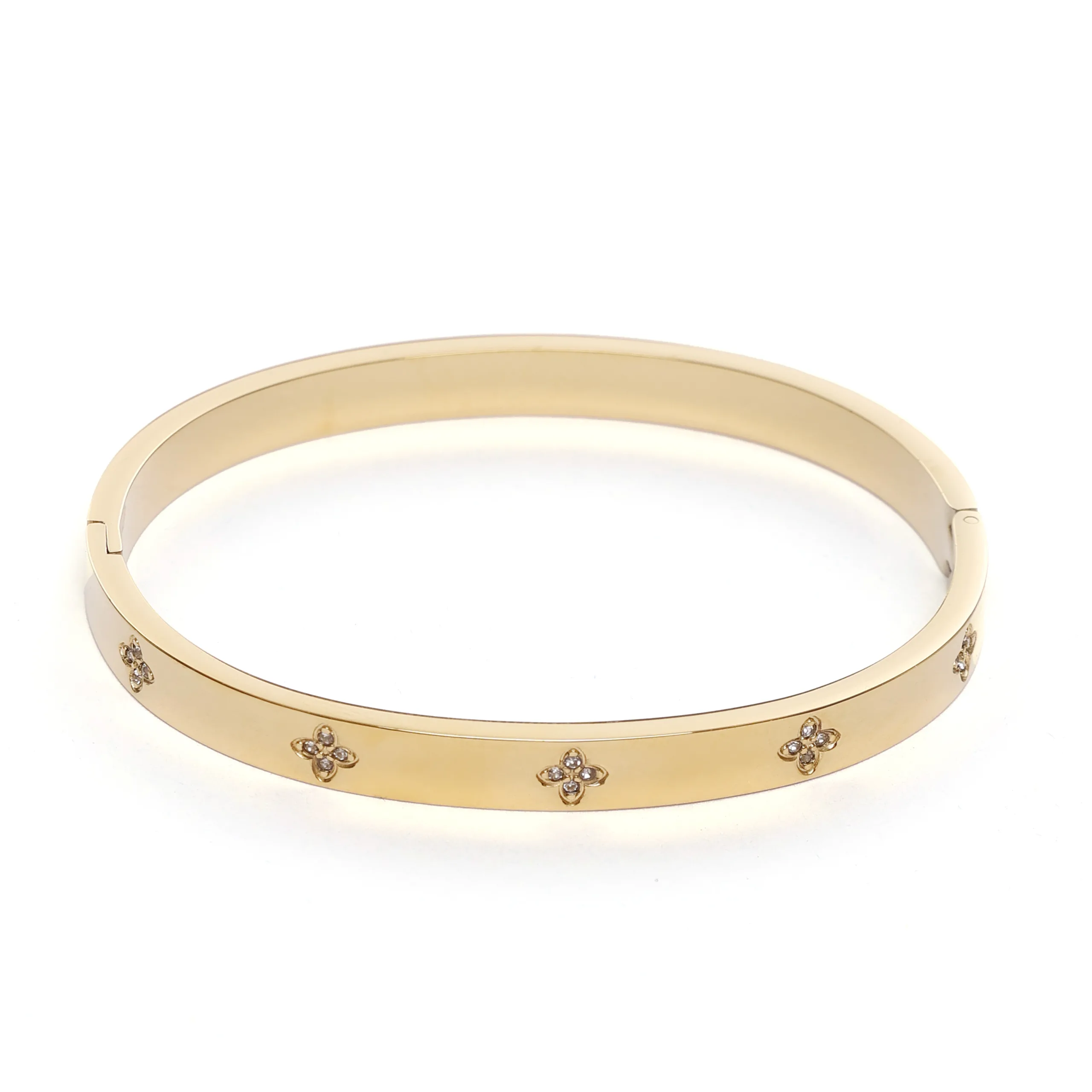 Woman's Gold Plated Bracelet (Chloe) - Image 3