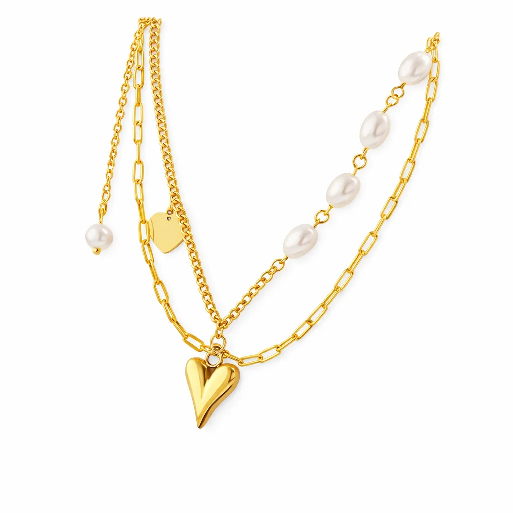 Woman's Gold Plated Necklace (Arabella)