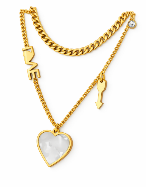 Woman's Gold Plated Necklace (Eliza)