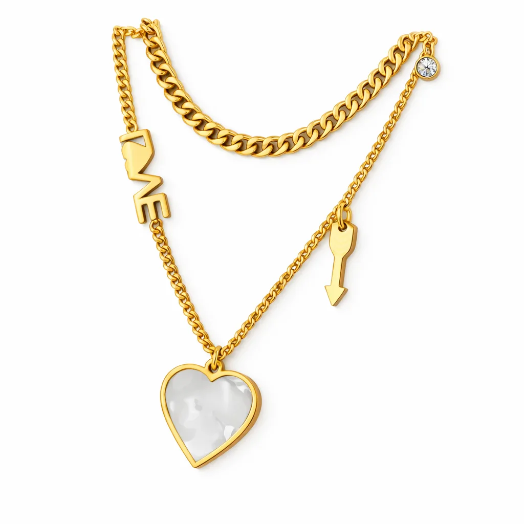 Woman's Gold Plated Necklace (Eliza)