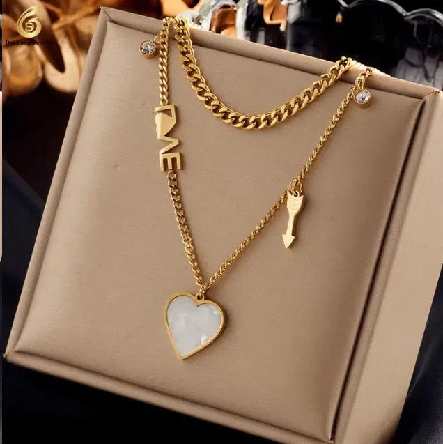 Woman's Gold Plated Necklace (Eliza) - Image 4