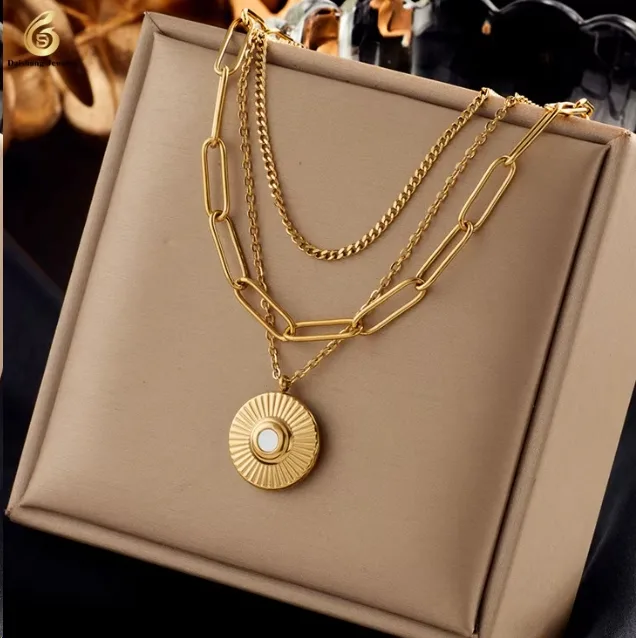 Woman's Gold Plated Necklace (Imogen) - Image 4