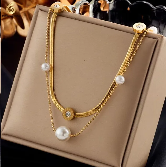 Woman's Gold Plated Necklace (Chloe) - Image 4